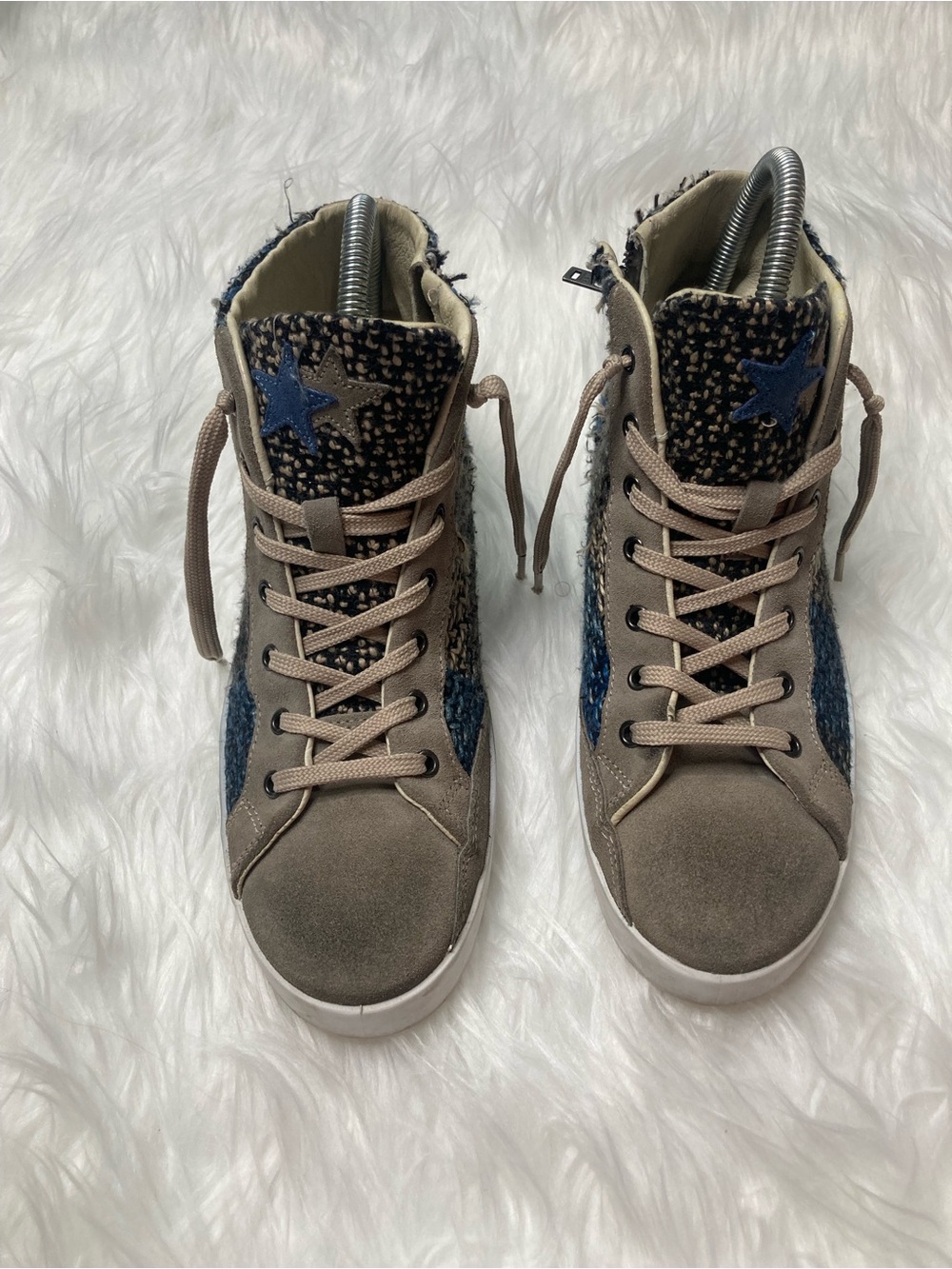 Golden Goose Mid Star High Top Sneakers